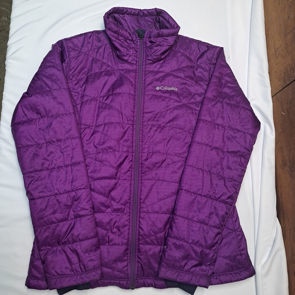 Columbia Jackets & Blazers - Columbia Womens Purple Quilted Jacket Size Large